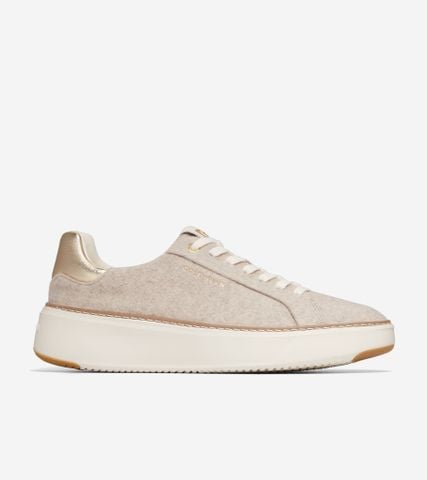 GRANDPRØ TOPSPIN SNEAKER - BE KHAKI / 5 / WIDE