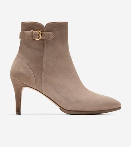 GRAND AMBITION VESPER BOOTIE 75MM - BE KHAKI / 5.5 / MEDIUM