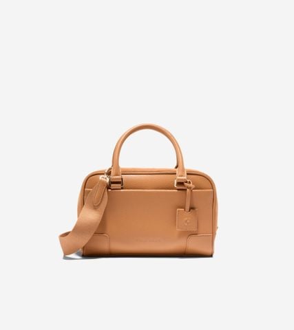 BEVERLY SMALL SATCHEL - BEKHAKI