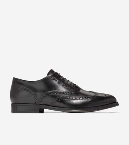 MODERN CLASSICS WING OXFORD - BLACK / 7 / WIDE