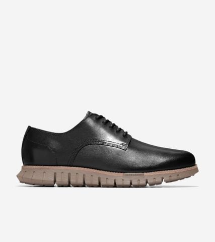 ZERØGRAND REMASTERED PLAIN TOE OXFORD - BLACK / 7 / WIDE