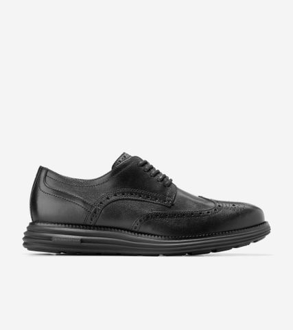 Øriginalgrand Remastered Wingtip - BLACK / 7 / WIDE