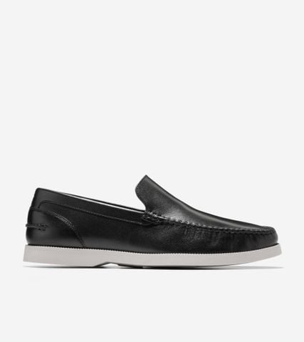 AMERICAN CLASSICS DRESS CASUAL LOAFERS - BLACK / 7 / WIDE