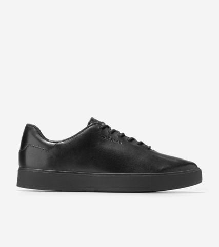 GRANDPRØ LUXE WHOLECUT SNEAKERS - BLACK / 7 / Wide