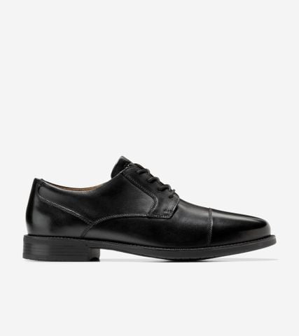BEDFORD CAP-TOE OXFORD - BLACK / 7 / MEDIUM