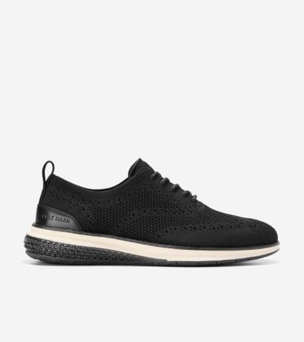ØRIGINALGRAND ENERGYWEAVE STITCHLITE WING OXFORDS - BLACK / 7 / Medium