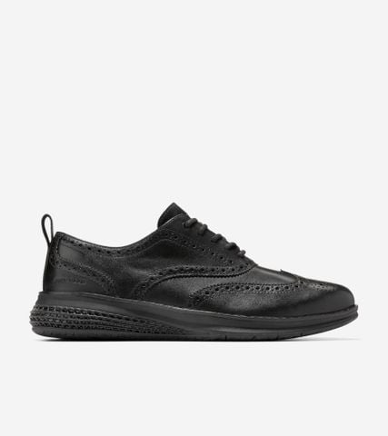 ØRIGINALGRAND ENERGYWEAVE WINGTIP OXFORDS - BLACK / 7 / Wide