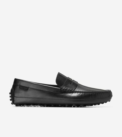 DAVIES GRAND PENNY DRIVING LOAFERS - BLACK / 7 / Medium