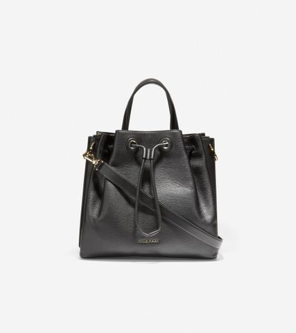 GRAND AMBITION  BUCKET BAG - BLACK