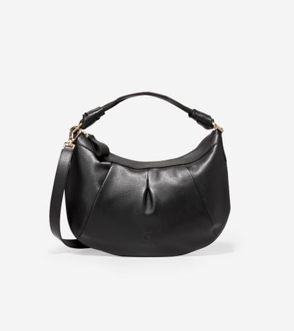 APONTE SLOUCH HOBO - BLACK