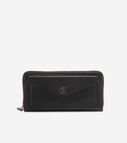 TOWN CONTINENTAL WALLET - BLACK