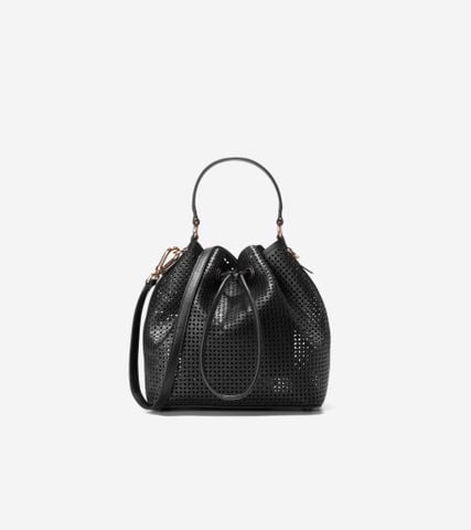 LIDIA BUCKET BAG - BLACK