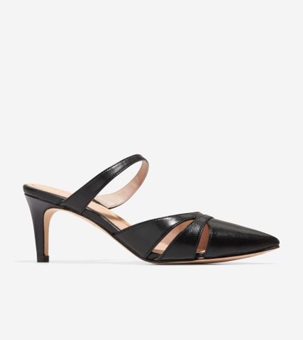 VANDAM DRESS MULE 65MM - BLACK / 5.5