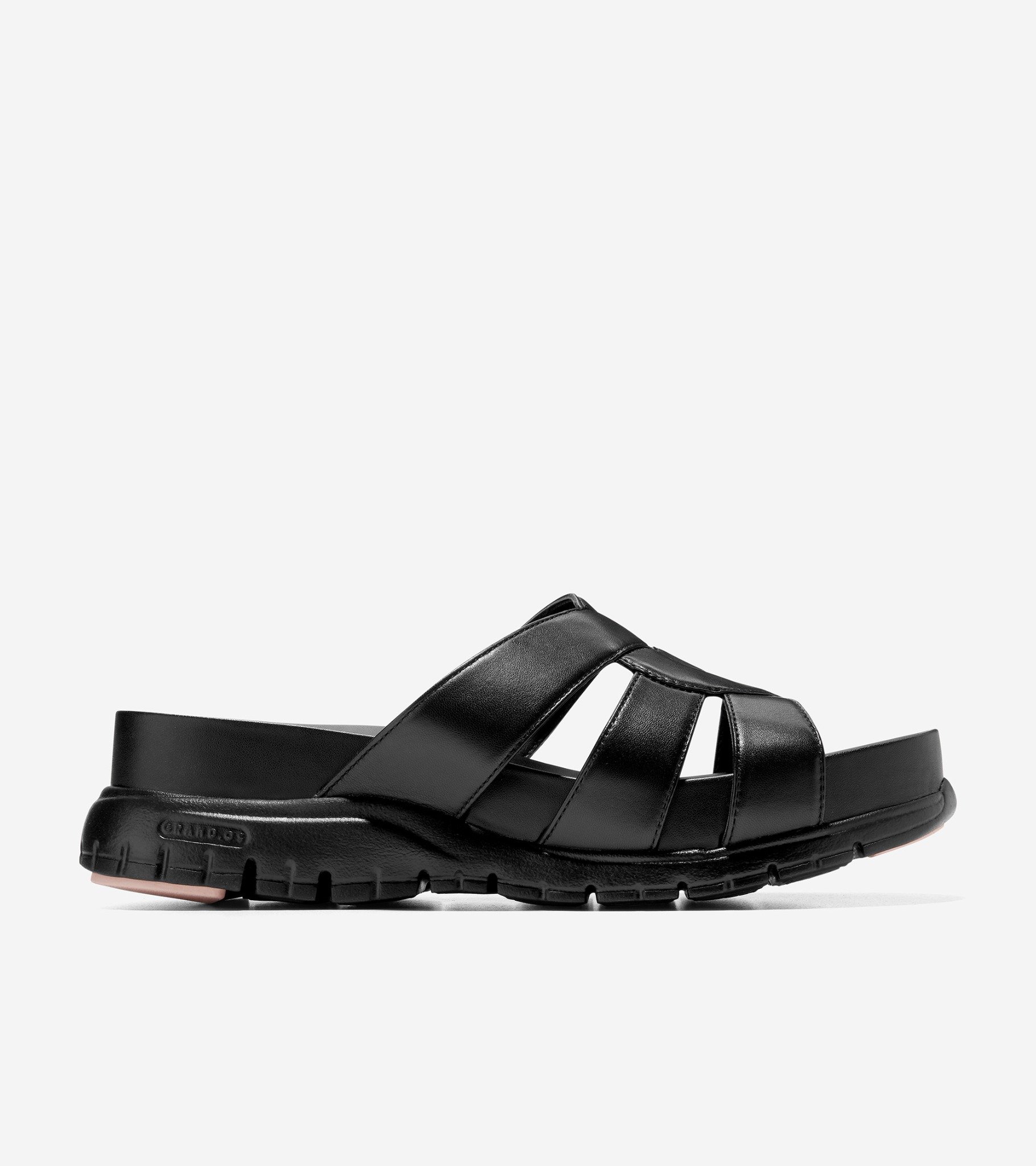 Zerøgrand slotted cheap slide sandal