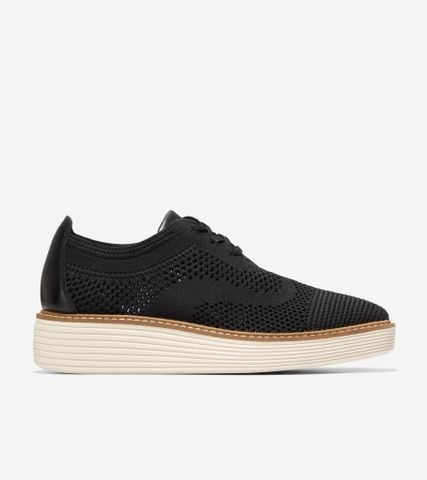 ØRIGINALGRAND PLATFORM STITCHLITE™ OXFORD - BLACK / 5 / Medium