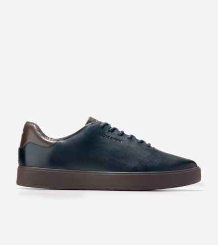 GRANDPRØ LUXE WHOLECUT SNEAKER - BLUE / 7 / WIDE