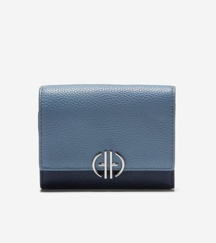 INWOOD TRIFOLD WALLET - BLUE