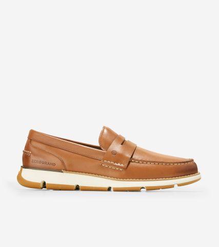 4.ZERØGRAND LOAFER - BROWN / 7 / Wide