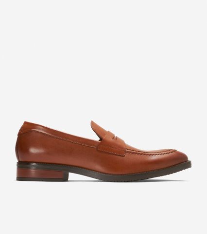 MODERN ESSENTIALS PENNY LOAFER - BROWN / 7.5 / MEDIUM