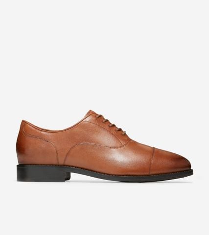 BROADWAY CAP TOE OXFORD - BROWN / 7 / WIDE