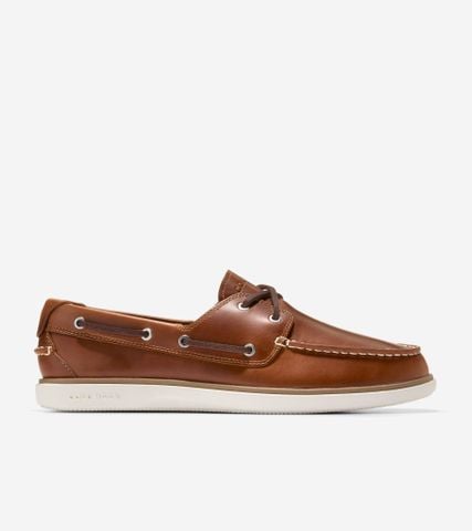 GRANDPRØ BOAT SHOE - Brown / 7 / MEDIUM