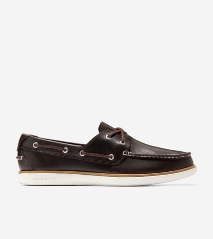 GRANDPRØ WINDWARD BOAT SHOE - BROWN / 7 / MEDIUM