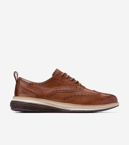 ØRIGINALGRAND ENERGYWEAVE WINGTIP OXFORDS - BROWN / 7 / Wide