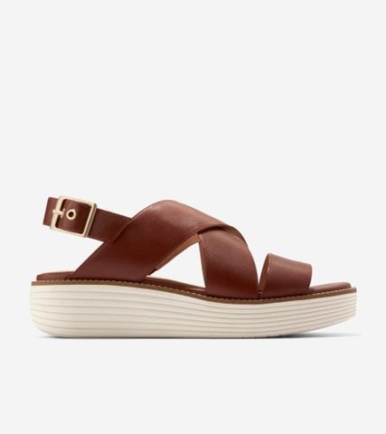 ØRIGINALGRAND PLATFORM SANDAL - BROWN / 5 / WIDE