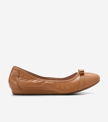 TOVA BOW BALLET - BROWN / 5.5 / Medium