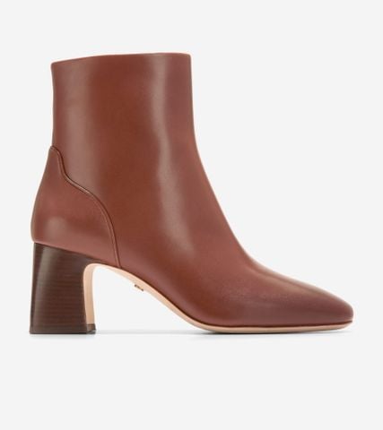 GUILIANA ANKLE BOOTIES - BROWN / 5 / MEDIUM