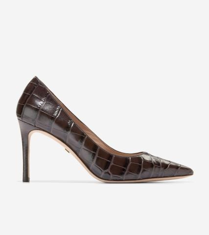 MCKELYA PUMPS 85MM - BROWN / 5.5 / MEDIUM