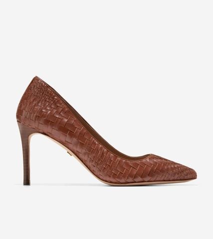 MCKELYA PUMPS 85MM - BROWN / 5.5 / MEDIUM