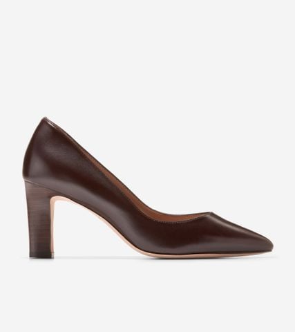Mylah Heel Pump 75Mm - BROWN / 5 / MEDIUM