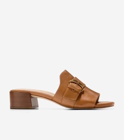 CROSBY SLIDE SANDAL - Brown / 5.5 / MEDIUM