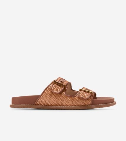 MARISOL FOOTBED SANDALS - BROWN / 5.5 / MEDIUM