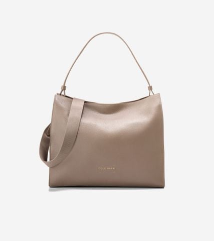 Carryall Shoulder Bag - COFFEE