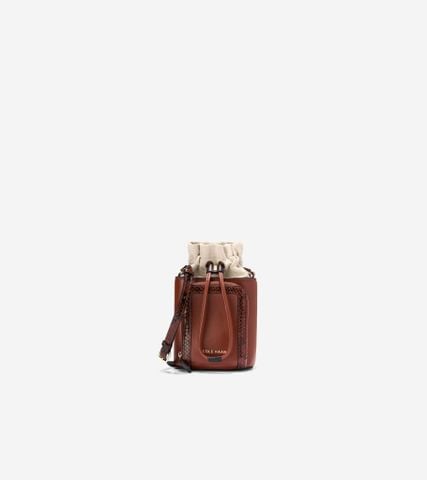 LIDIA PHONE CROSSBODY - CUOIO