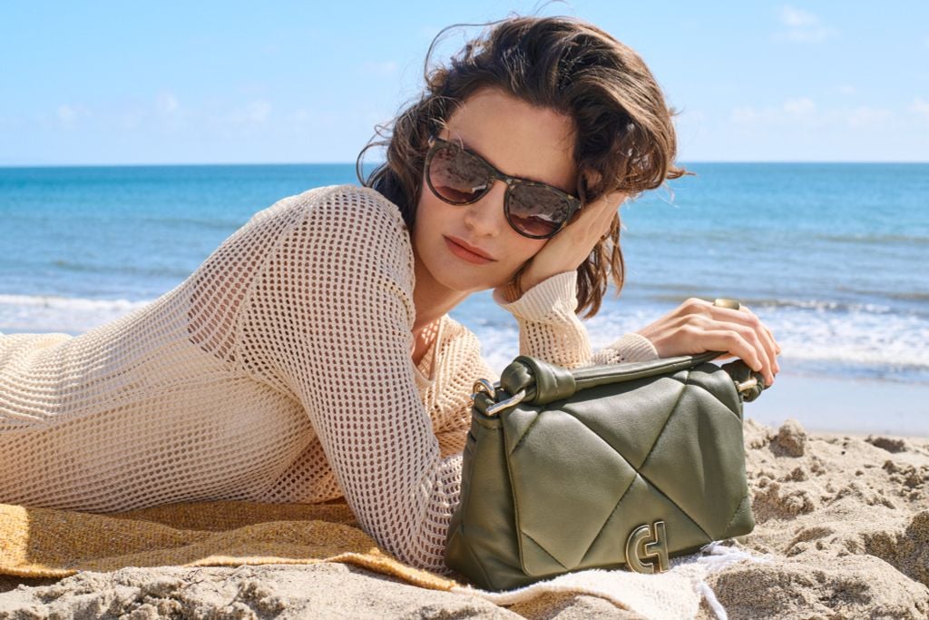 quilted shoulder bag