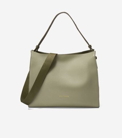 CARRYALL SHOULDER BAG - GREEN