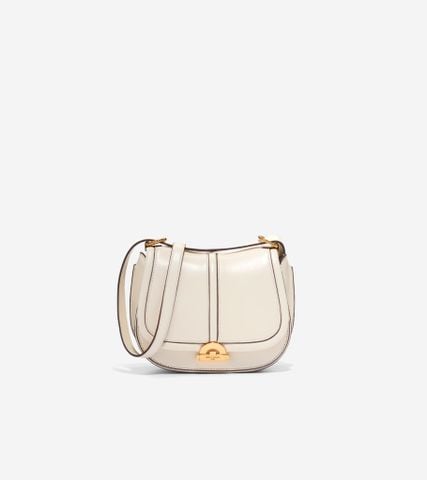 CELENEA SADDLE BAG - IVORY