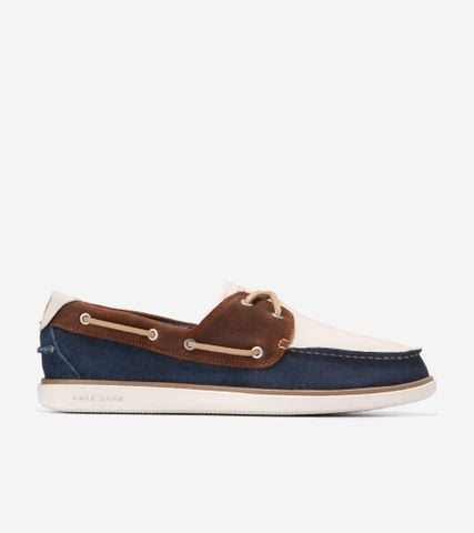 GRANDPRØ WINDWARD BOAT SHOE - NAVY / 7 / Medium