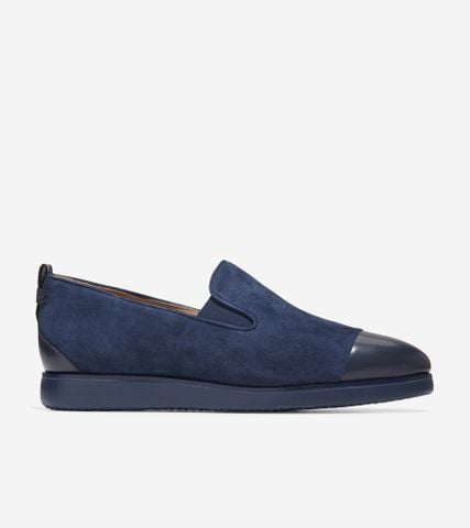 GRAND AMBITION SLIP ON LOAFER - NAVY / 5