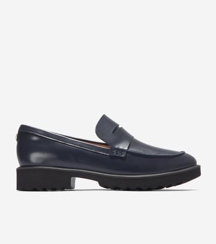 GENEVA LOAFER - NAVY / 5.5 / MEDIUM