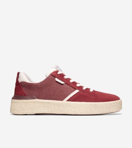 GRANDPRØ CREW SNEAKER - RED / 7 / Wide