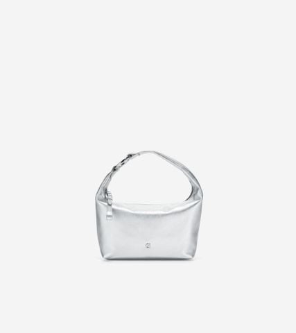 MINI HOBO BAG - SILVER