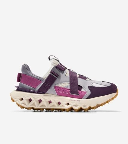 5.ZERØGRAND MONK STRAP RUNNER - VIOLE / 5 / WIDE