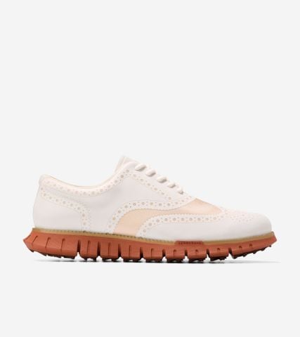 ZERØGRAND REMASTERED NO SEW WINGTIP GOLF - WHITE / 7 / MEDIUM