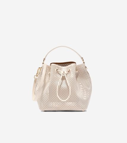 LIDIA BUCKET BAG - WHITE