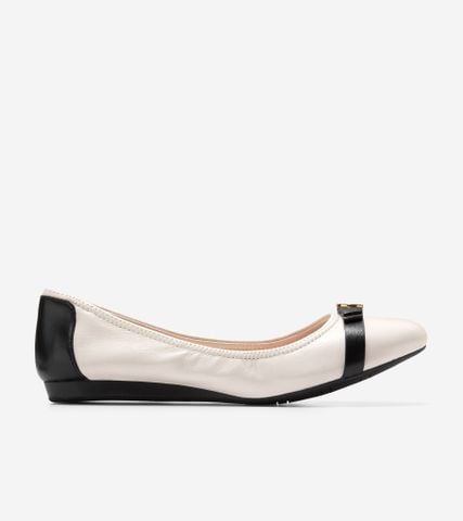 TOVA BOW BALLET - WHITE / 5.5 / MEDIUM
