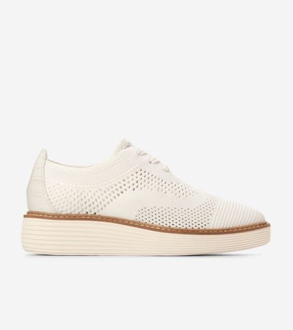 ØRIGINALGRAND PLATFORM STITCHLITE OXFORD - WHITE / 5.5 / MEDIUM